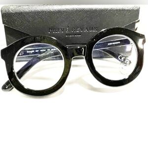 🦋PRIVE REVAUX Round Frame Blue Light Glasses🦋